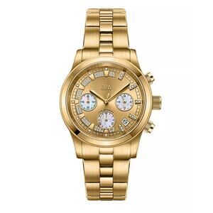 Jbw Women's Alessandra Diamond 18k Gold Plated Stainless Steel Watch